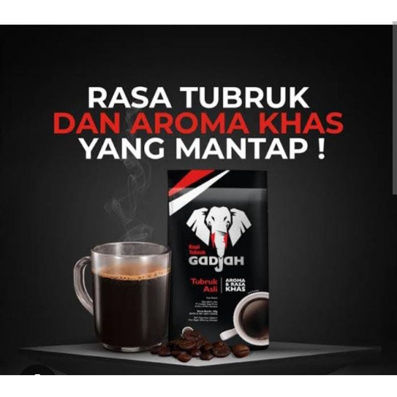 

Kopi Gadjah tubruk 138gr