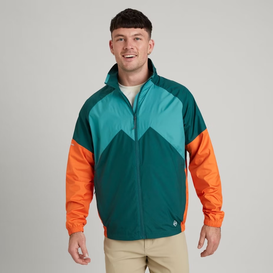 Jaket Packable Kathmandu Men's WND-Chaser Windbreaker jacket Big Size