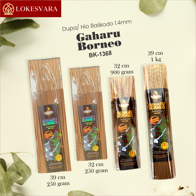 Dupa Hio Wangi Harum Alami Bali Kodo Basic Gaharu Borneo Putih Kaki Putih