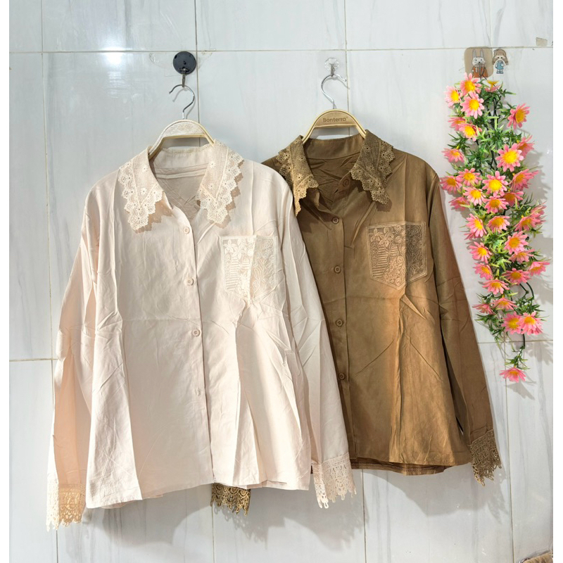 kemeja wanita kodorai import premium kemeja wanita premium