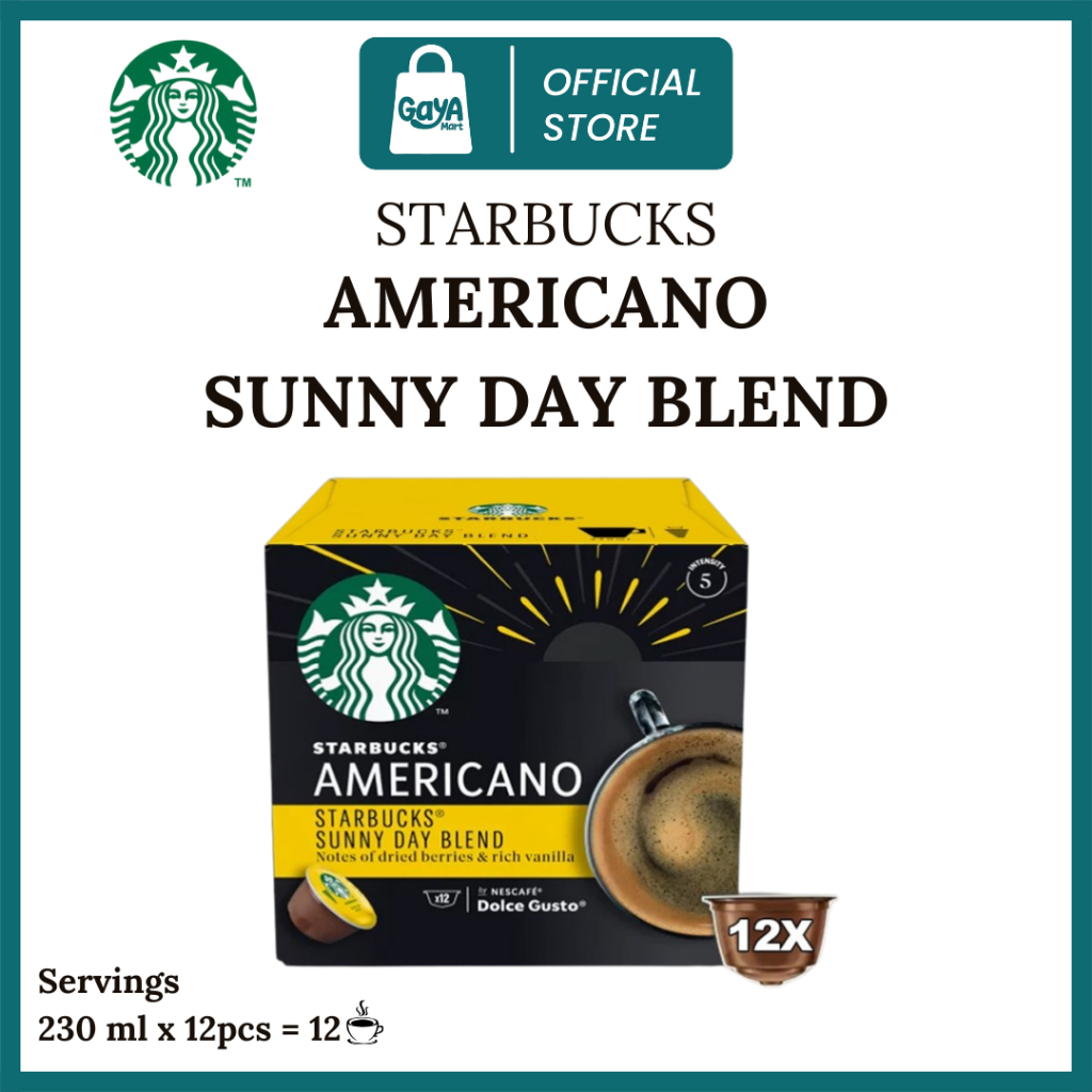 

Capsule Kopi Starbucks Americano Sunny Day Blend Original Nestle