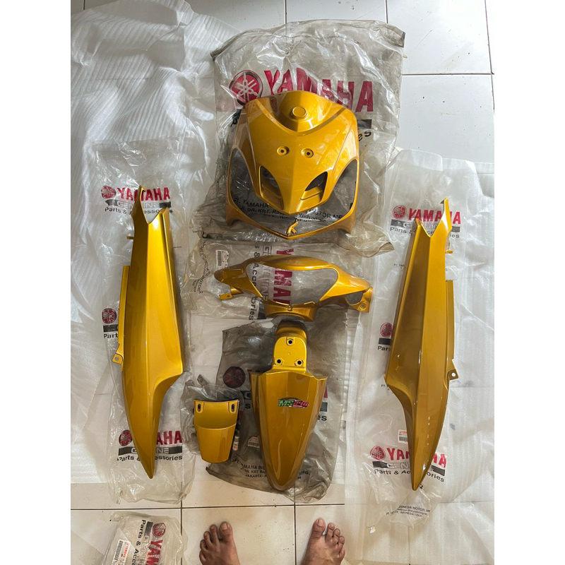 Cover Body Bodi Full Set Mio Smile Gold Original