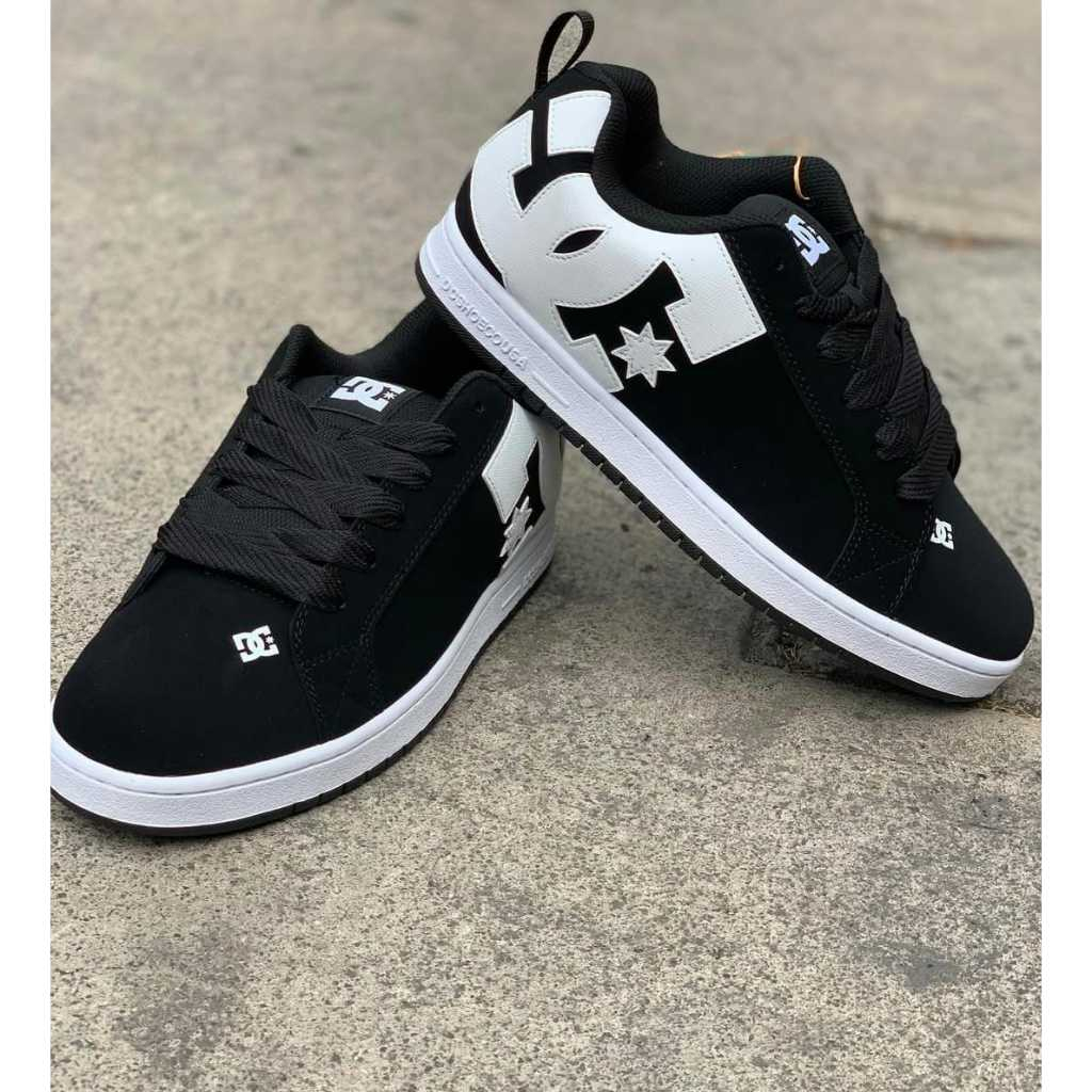 TERBARU Sepatu Dc Court Graffik BNIB 100% Grade Original Sepatu Sneakers Pria Wanita
