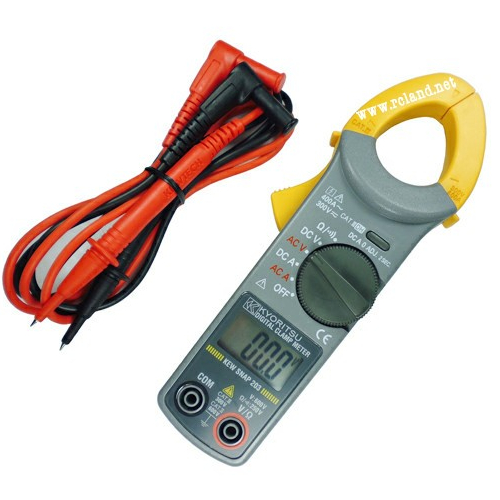 Kyoritsu KEW Snap 203 Digital Clamp Meter Tang Ampere | KYORITSU 203 AC DC CLAMP AMPERE METER KT KYO