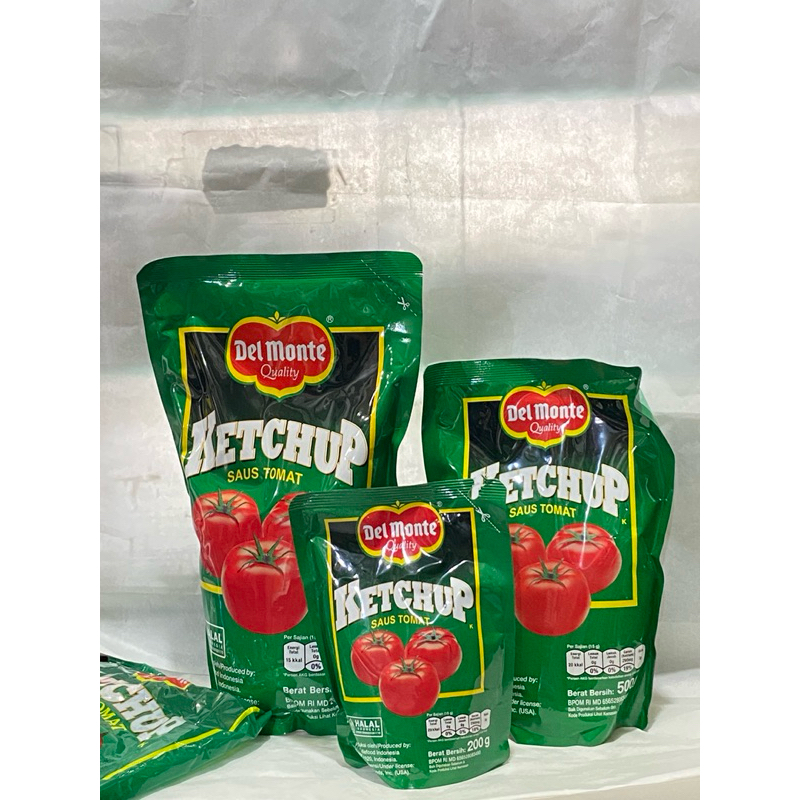 

Delmonte Tomat 1kg,500gr,200gr,Sacheet isi 24