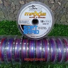 PE Duraking Maxis X12 Senar Pancing Benang Connecting Multicolour 100 Meter PE 3