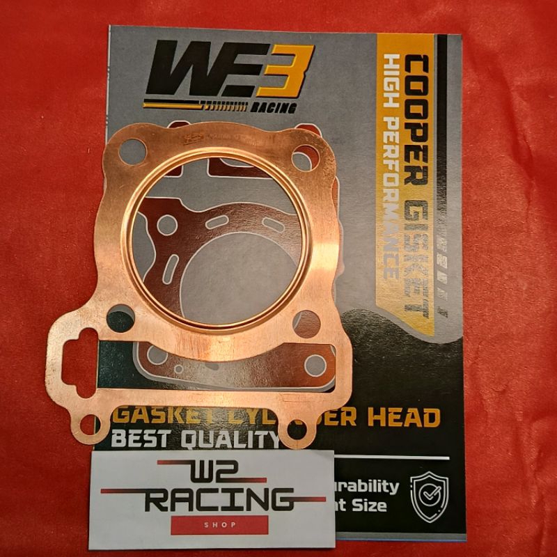 Paking Blok Paking Head Tembaga Mio Soul Mio Smile Sporty Fino Packing Head Perpak Gasket WE3 Racing