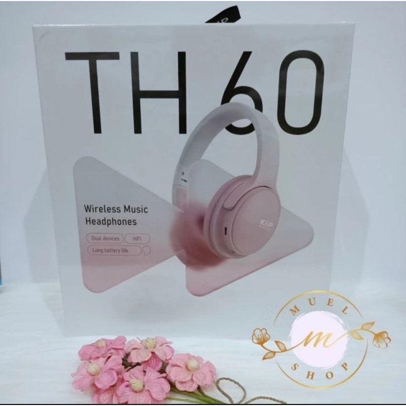 KIIP Wireless TH60 Headphone Bluetooth Wireless