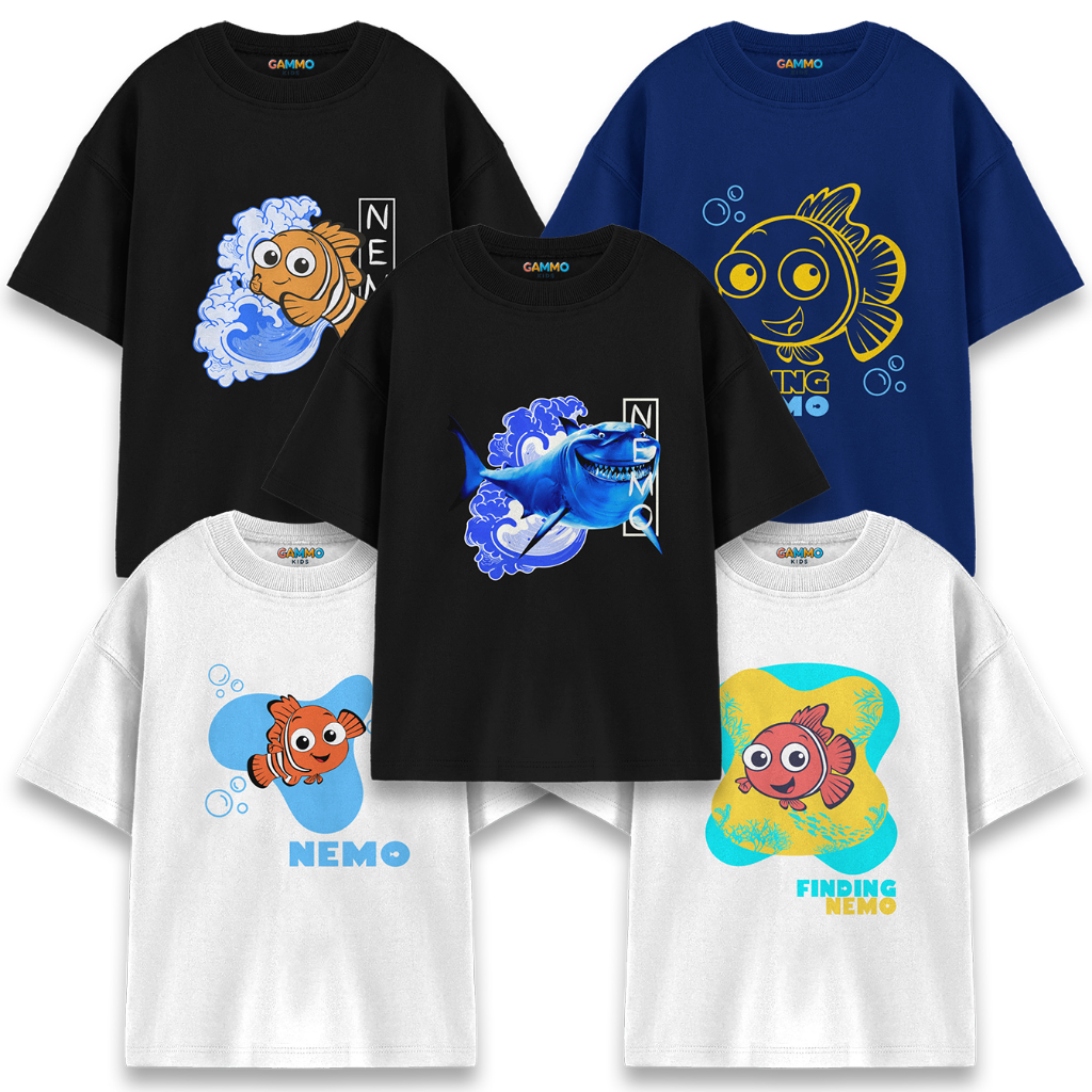 Kaos Anak Finding Nemo Tshirt Anak Finding Nemo Anak Laki-Laki dan Perempuan