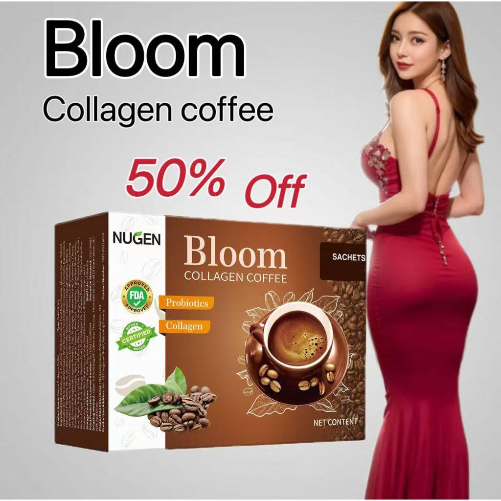 

XP-6【COD】(Peningkatan produk baru generasi ketiga)Bloom collagen coffee,BLOOM Kopi Kolagen Mekar,Minuman Padat, Kopi Instan, Kopi Hitam
