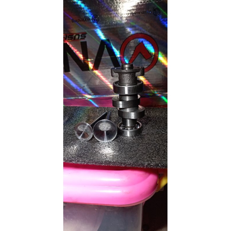 paket noken as costum kvy/beat karbu 130 + kelep kawasaki klx 1 set pnp (HEAD STD) beat karbu