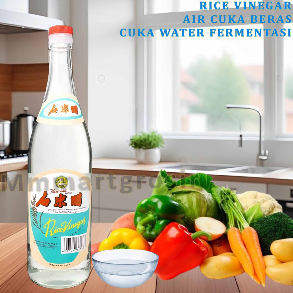

Cuka Rice Vinegar / Air Cuka Beras / Cuka Water Fermentasi / 600ml