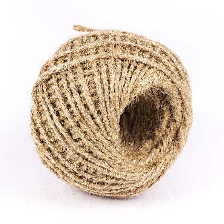 

Tali Goni Rami Natural / Hem Rope ukuran 2 PLY Panjang ±50 Meter / Tali Hias Dekorasi Kerajinan Tangan DIY