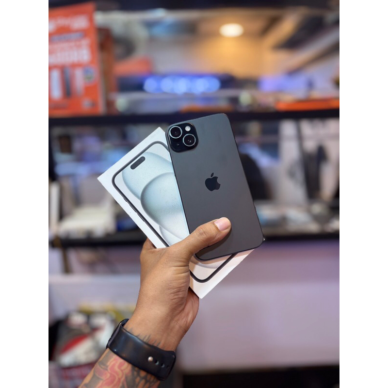 iphone 15 plus 128gb ibox second garansi aktif