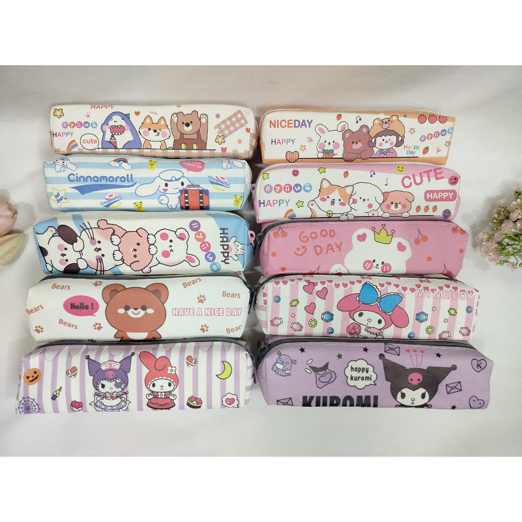 

TEMPAT PENSIL MOTIF KARTUN SANRIO PREMIUM CINAMOROLL MELODY KUROMI LUCU TEMPAT PENSIL TABUNG- 4296
