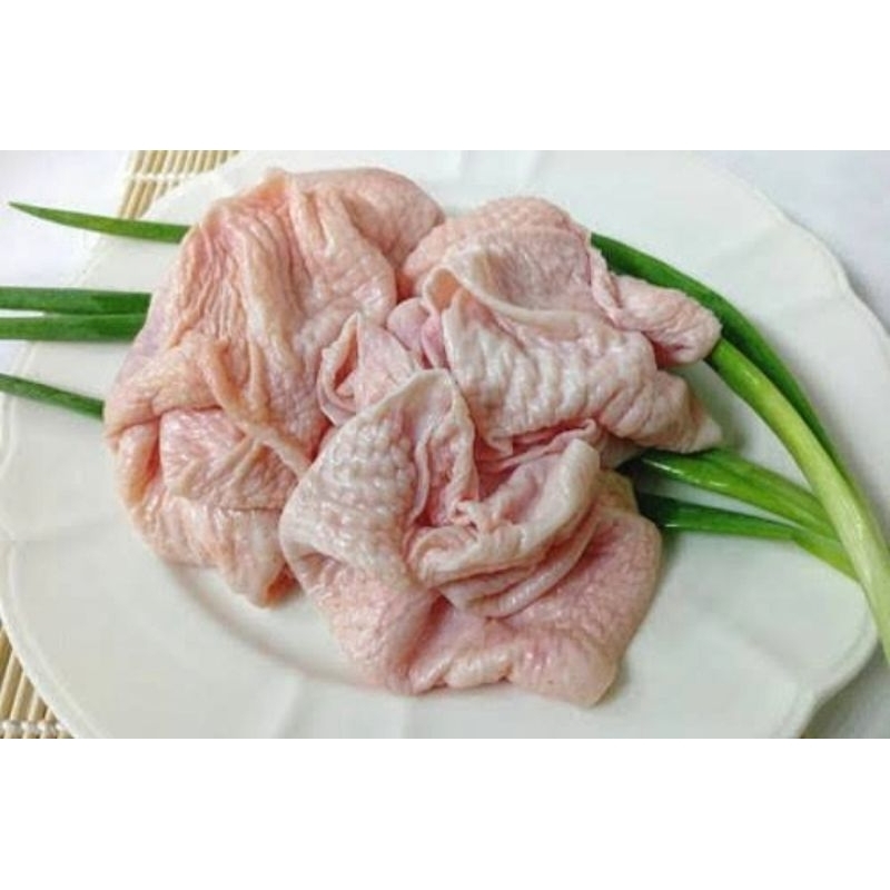 

kulit ayam tanpa gajih / bisa pakek gajih 1kg