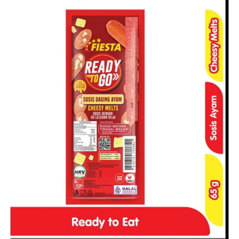 

FIESTA Ready To Go Sosis Daging Siap Makan ALL VARIANT 1 PCS ( PROMO DI KIRIM RANDOM )