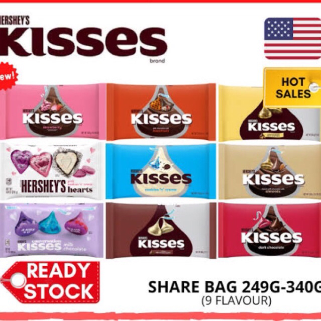 

HERSHEY’S Chocolate Kisses / Dipped Pretzels / Giant Bar
