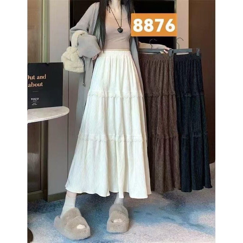 ROK SUEDE VELVET PREMIUM MIDI/MAXI