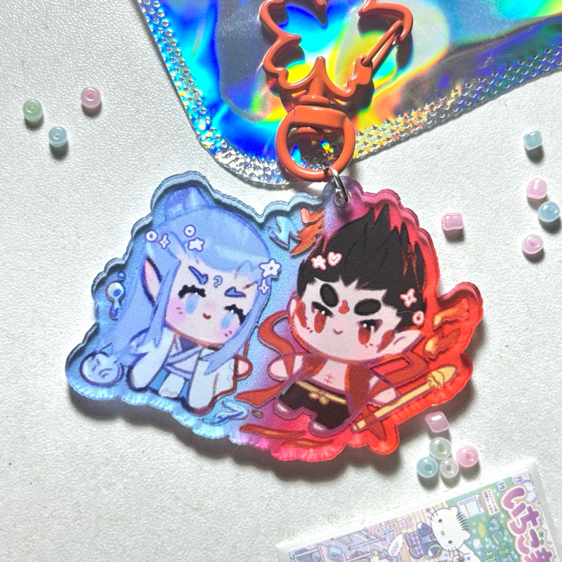[Sarxsjm] Nezha aobing acrylic keychain