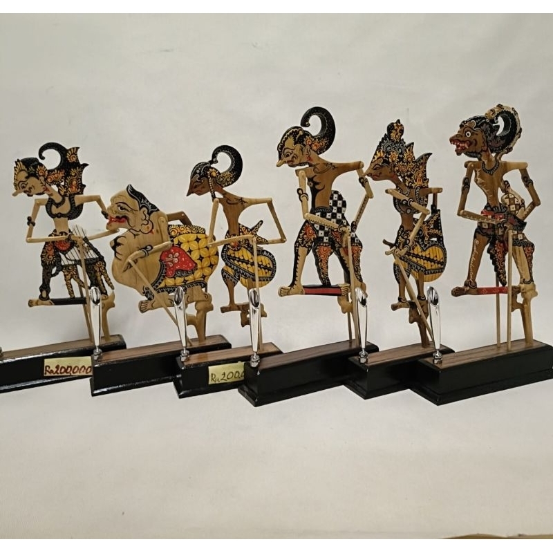 Tempat pena tokoh wayang kayu jati