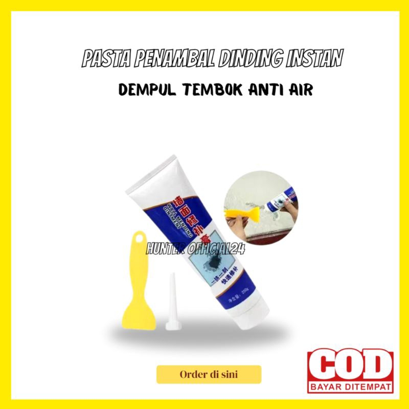 penambal dinding cream instan waterproof well repair pasta magic waterproof dinding penambal dinding