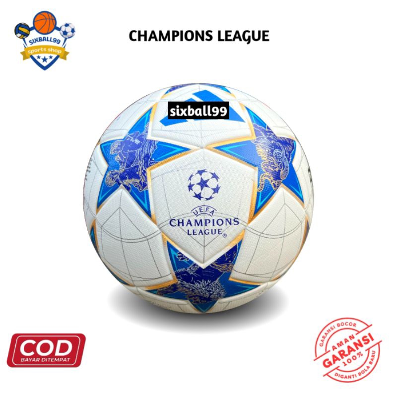 bola sepak bola kaki Uefa Champions league bola sepak size 5 original