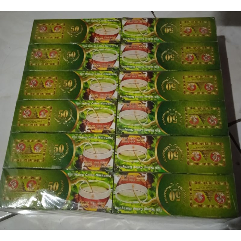 

Teh Celup NARAYANA per bal (12 boks)