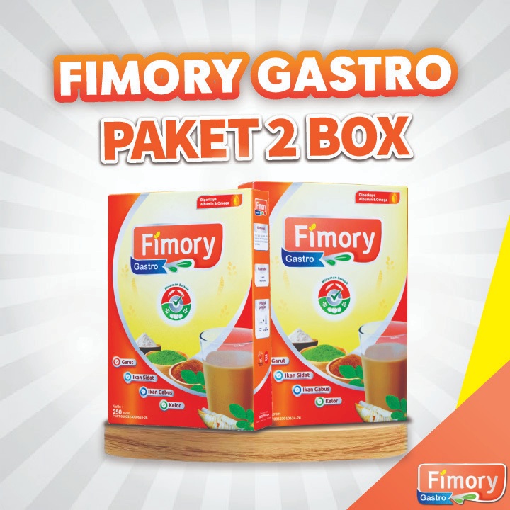 

Paket 2 Box Sereal Umbi Garut Solusi Atasi Asam Lambung - Fimory Gastro 250gr