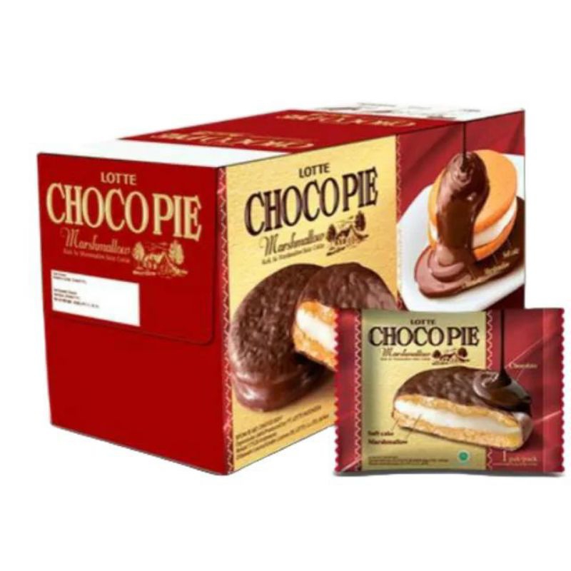 

LOTTE Chocopie [1 Box / 12 pcs ]