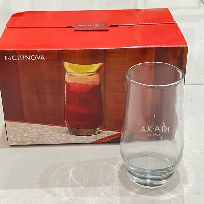Gelas Unik Citinova Akari Gelas Juice Gelas jus Gelas kaca