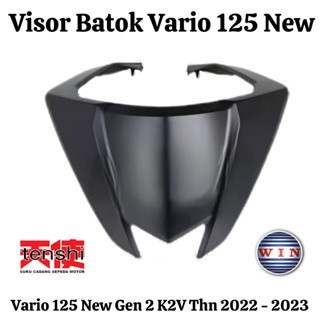 Visor Batok K2V Vario 125 NEW LED Gen2 2023 K2V hitam doff