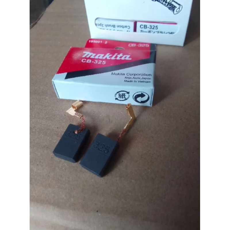 CARBON BRUSH/ARENG 325A Asli Makita ORI,,  gerinda makita 9553b