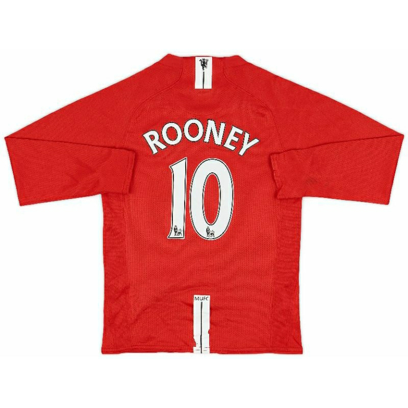 LONGSLEVEE JERSEY EMYU HOME 2008 NNS  ROONEY