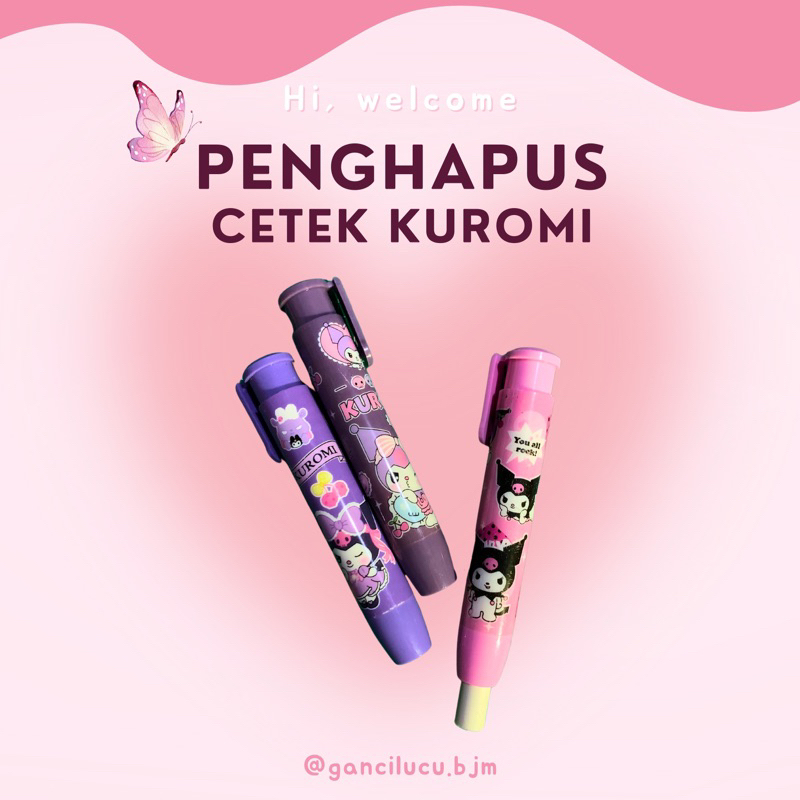 

Penghapus kuromi Cetek COD TERMURAH_gancilucu.bjm