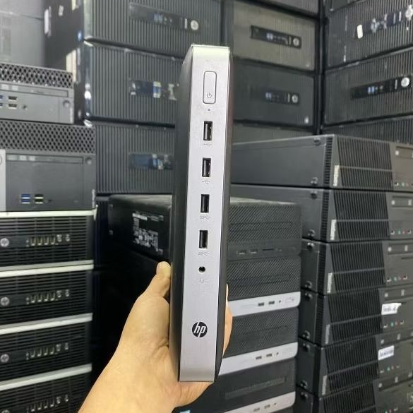 MINI PC HP THINK CLIENT T630 AMD Embedded RADEON RAM 8 GB SSD 128 GB SIAP PAKAI