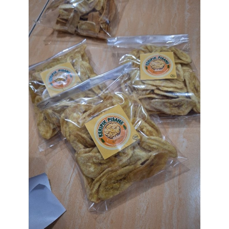 

Keripik pisang asin gurih