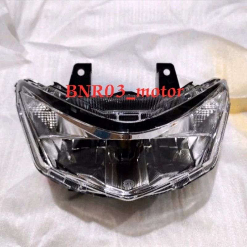 Reflektor Lampu Depan Motor Honda Beat Fi New LED 2020-2023