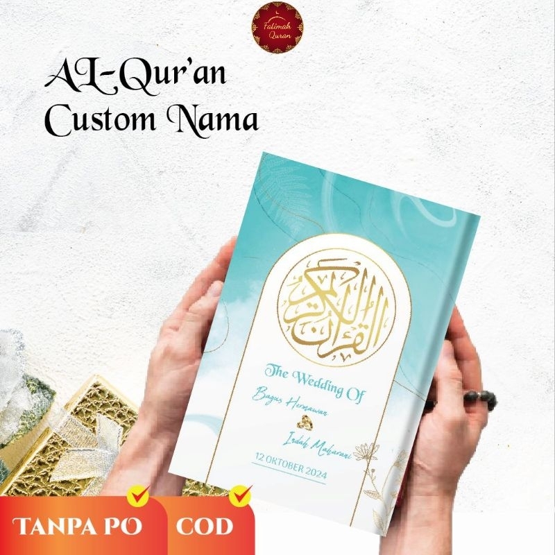 Al Quran Seserahan Pernikahan Quran A5/A6 Wedding Mahar Kado Terjemah Non Terjemah FATIMAH Quran