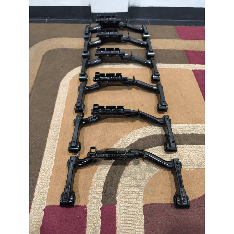 engine mounting swing arm custom mundur 4cm beat deluxe beat street beat led Scoopy K2F Genio bahan 