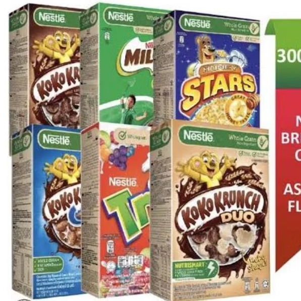 

SEREAL NESTLE KOKO KRUNCH | HONEY STAR | MILO BOX NETTO 150 GR