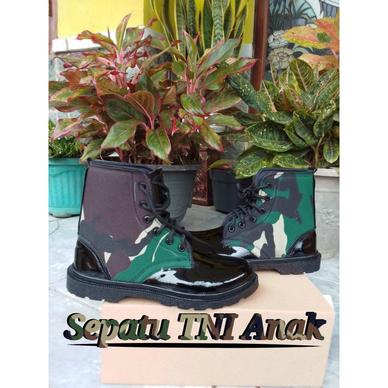 sepatu PDL PDH buat anak Tk seragam baju polisi anak
