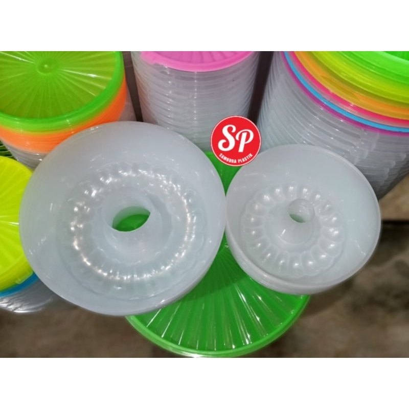 CETAKAN PUDING BULAT SAP TRANSPARAN / TUANGAN AGAR AGAR JELLY PUDING