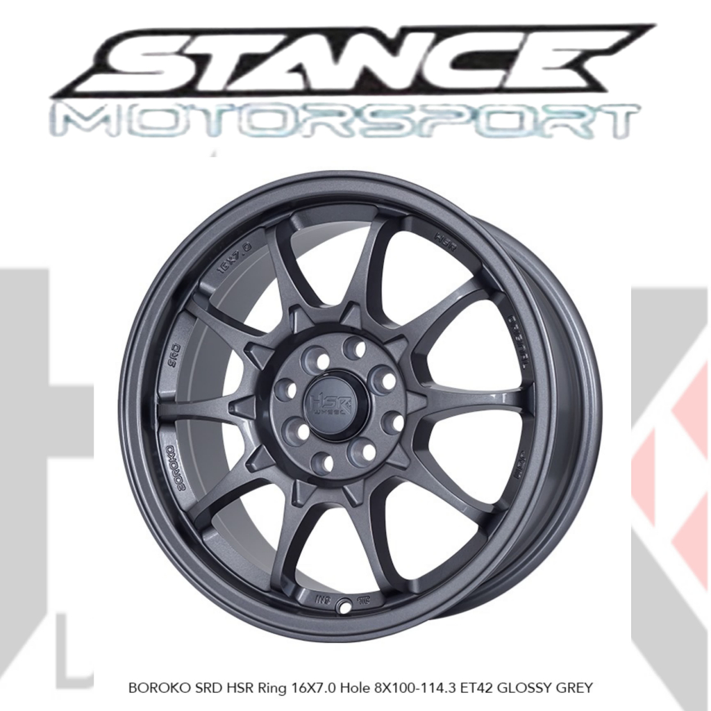 Velg racing ce28 type HSR BOROKO SRD ring 16 cocok buat jazz yaris avega mobilio swift dll