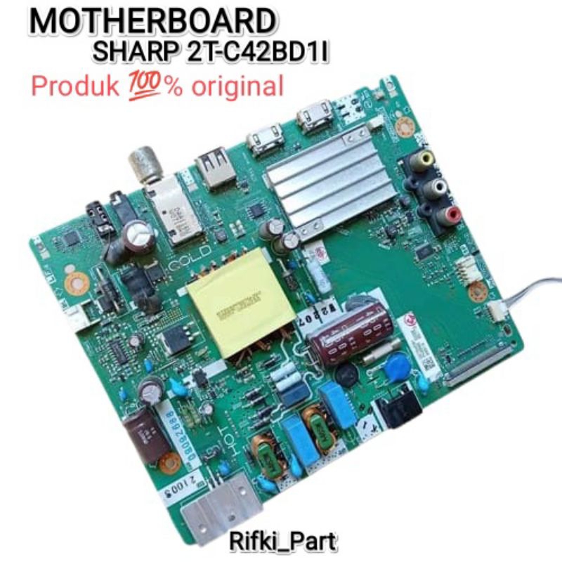 MOTHERBOARD MAINBOARD MB TV LED SHARP 2T-C42BD1I
