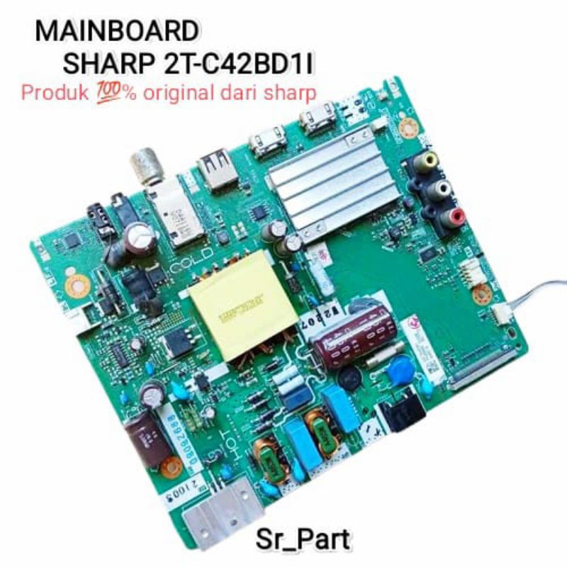 MAINBOARD MB MOTHERBOARD TV LED SHARP 2T-C42BD1I