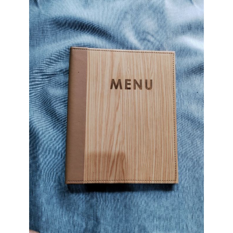

BUKU MENU READY BAHAN HPL TULISAN MENU