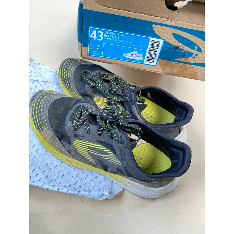 preloved nineten haze 1.5 black green