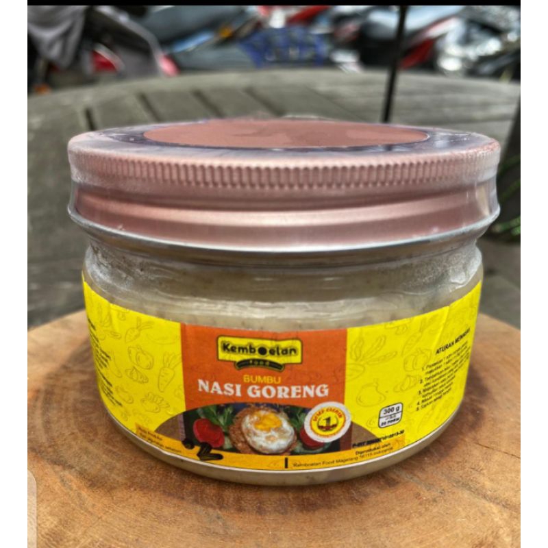 

Bumbu Nasi Goreng Jawa Kemasan Jar untuk 20 porsi
