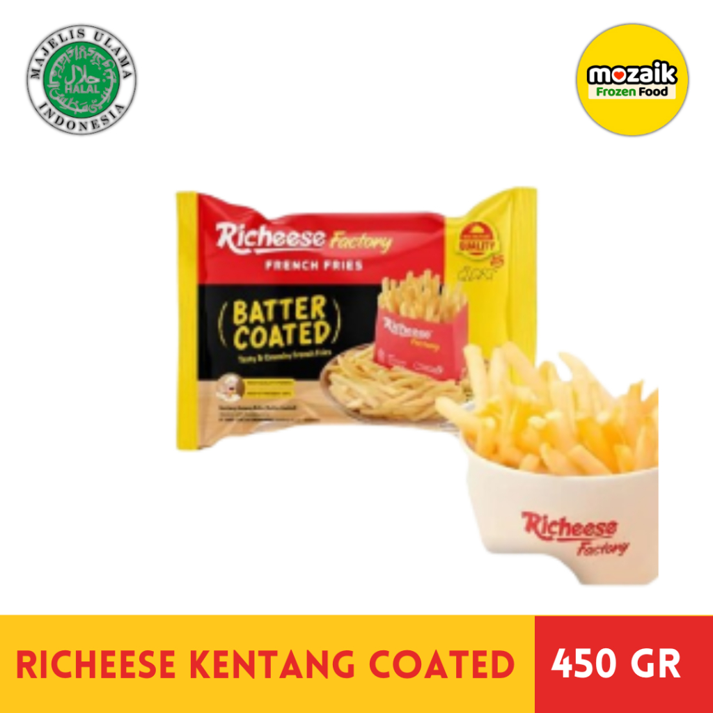 

Richeese kentang butter coated 450gr Mozaik Mart Frozen Food
